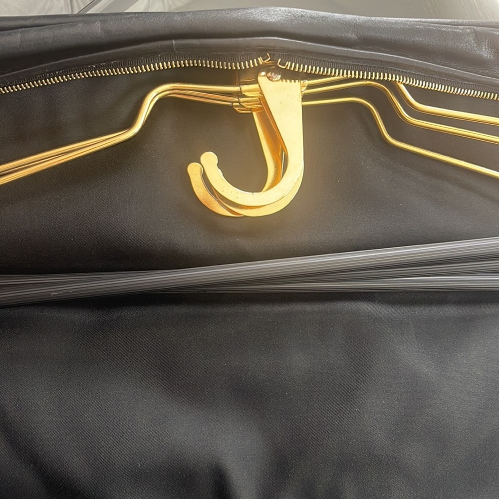 $10K CHANEL LEATHER TRAVEL GARMENT - RARE COLLECTOR VINTAGE - Picture 12 of 16